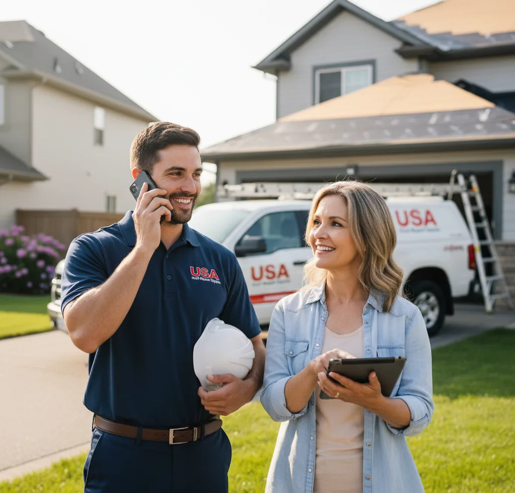 USA Roof Repair Experts customer support in Manchester